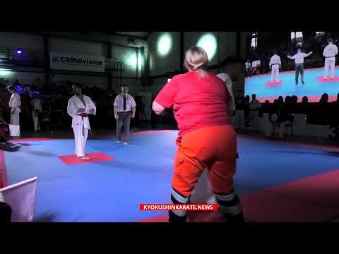 36th IKO EC, 1/4  -70 kg, İsmet Durmuş (Turkey) - Reza Robatipour (Germany, aka)