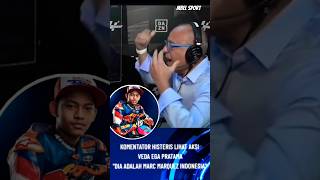 Download lagu Commentators were hysterical watching Veda Ega Pratama's 'crazy' actions #motogp #vedaegapratama mp3