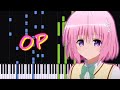 To LOVE Ru Darkness OP Piano Rakuen Project