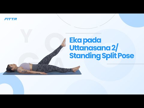 Eka pada Uttanasana 2/ Standing Split Pose