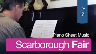 Free Sheet Music | Scarborough Fair for Easy Piano