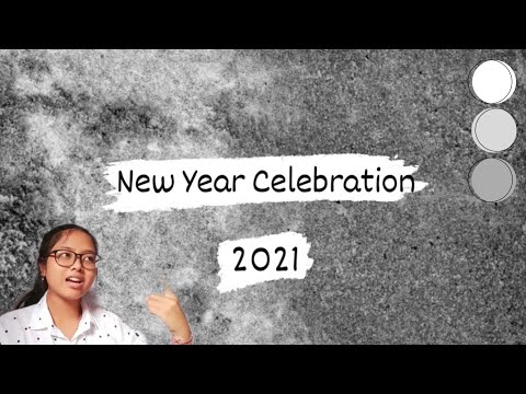Speaking Social Final Project || New Year's  Celebration and Resolution. ✨Welcome to 2021 ✨