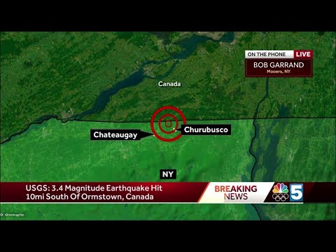 3.3 magnitude earthquake shakes northern New York