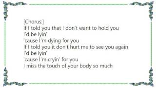 D-Side - I&#39;d Be Lyin&#39; Lyrics