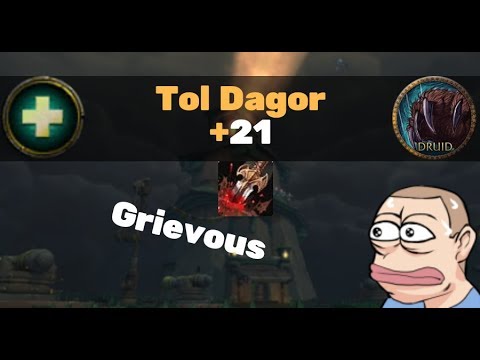 Tol Dagor +21 Tyrannical - Resto Druid PoV (Zmug)