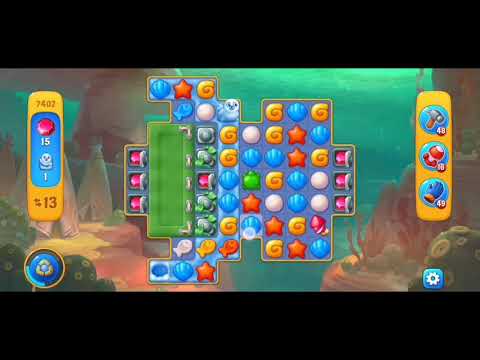 Fishdom 7402 Level - NO 💣🧨💥