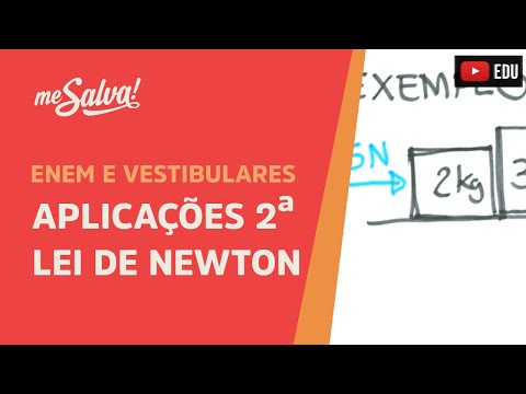 Segunda Lei de Newton - Exemplo 3 | ENEM e Vestibulares | Me Salva!