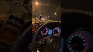Car driving status  At night  Punjabi song #shorts