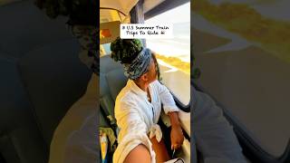 Summer train rides in the U.S #railvlogger #traintravel #traintraveler #railwaycontent #traintrip
