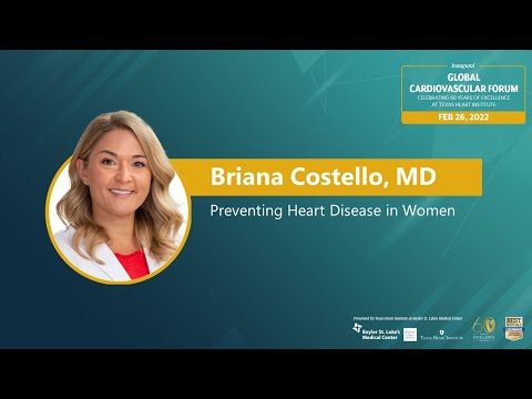 Briana Costello, MD Zapobieganie chorobom serca u kobiet