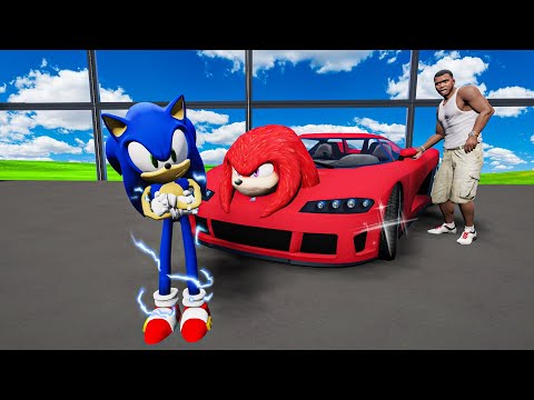 Stealing Cars from Sonic in GTA 5
