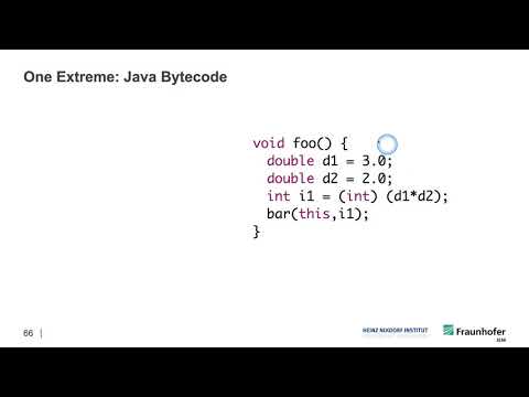DECA I - Week 1 - c) Intermediate Representations