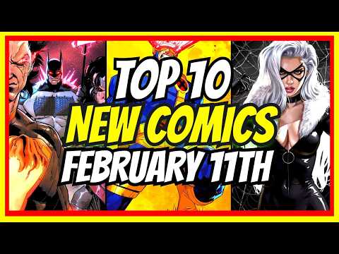 Top 10 New Comics This Week 🔥 NCBD Week 6 2026