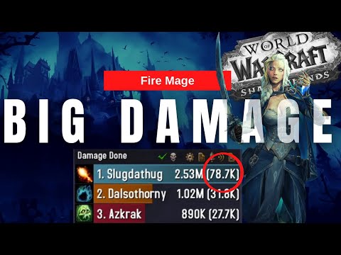 Fire Mage Shadowlands 9.1.5 is META