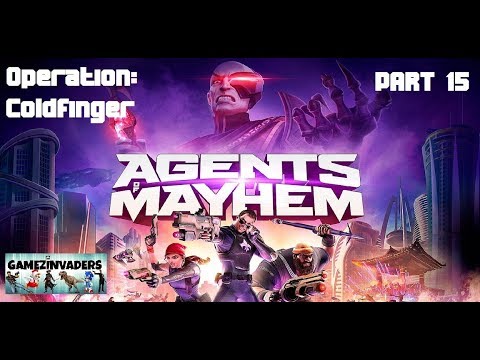 Agents of Mayhem! Operation: Coldfinger! Walkthrough 15!