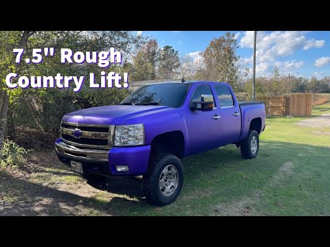 7.5\" Rough Country LIFT INSTALL ON 07-13 Silverado! | FlyyAir Air Ride Install on Acura TLX!!