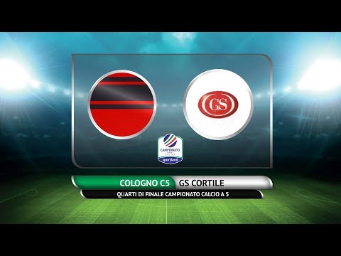 QUARTI DI FINALE CAMPIONATO C5 - Cologno C5 vs GS Cortile