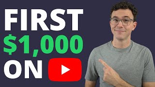 How to Make Your First $1000 on YouTube in 2023