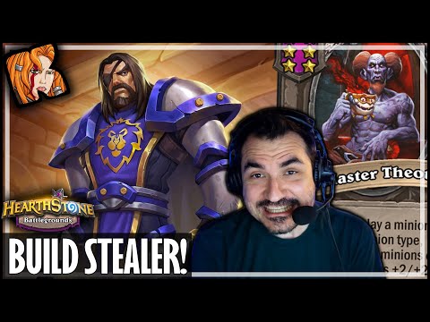 SCABBS THE BUILD STEALER! - Hearthstone Battlegrounds