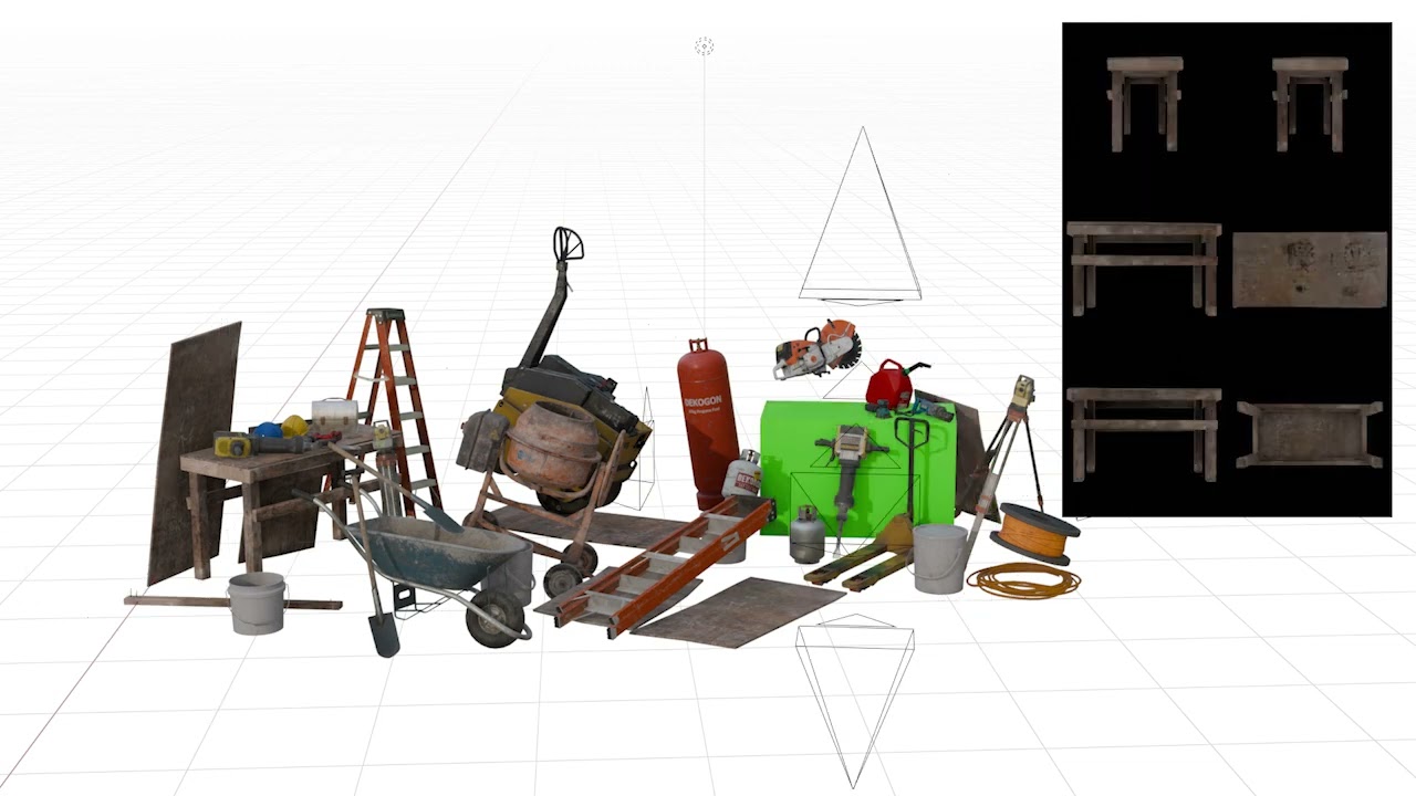 Automated 3D Object Classification with Multi-View Rendering