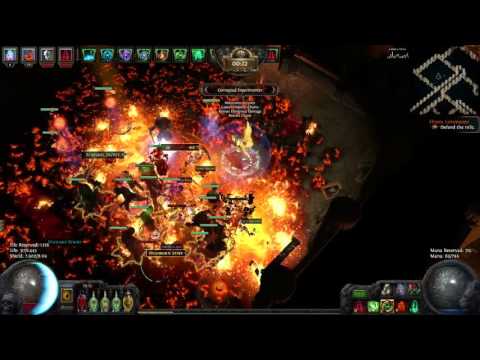 PoE Summoner Zombie/Spectre/Auramancer T9 Beyond Residence by Gizemperor