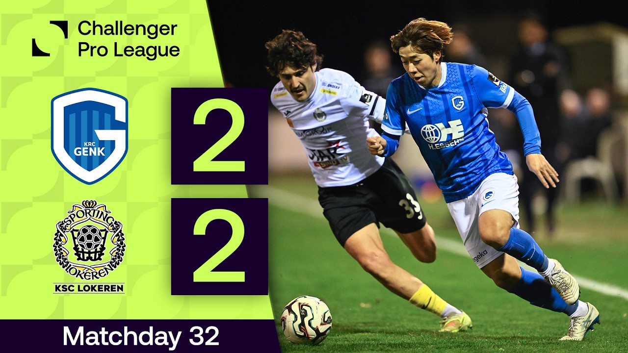 Jong KRC Genk U23 vs KSC Lokeren Highlights