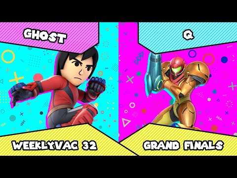 WeeklyVac 32 - SSBU - Ghost (Mii Brawler) vs Q (Samus, Kirby)