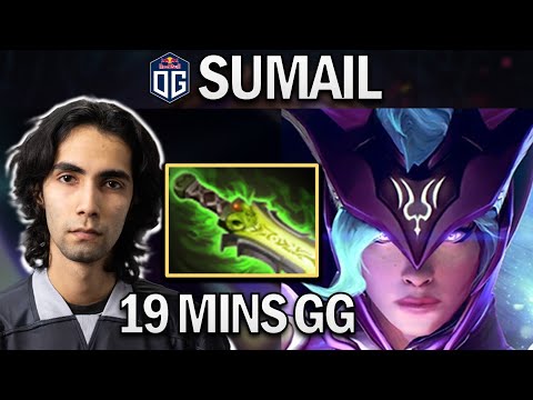 OG.SUMAIL MID LUNA - 19 MINS GG - DOTA 2 7.25 GAMEPLAY