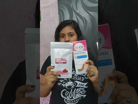 strips wax  VS powder wax #shorts #wax