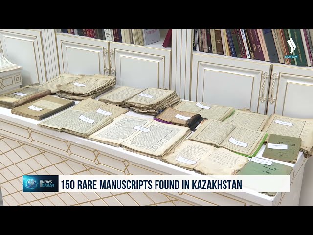 150 rare manuscripts found in Kazakhstan
