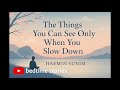 The Things You Can See Only When You Slow Down: Finding Calm and Mindfulness:Audiobook