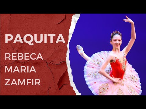 Youth America Grand Prix 2023 Finals Pre-Competitive Top 12 Winner Rebeca Maria Zamfir - Paquita