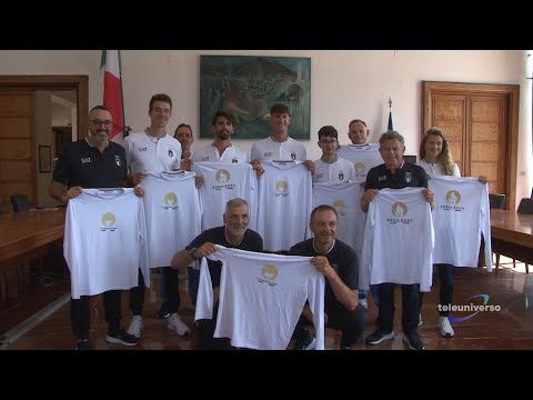 SABAUDIA: Saluti atleti Olimpici del 20-07-2024
