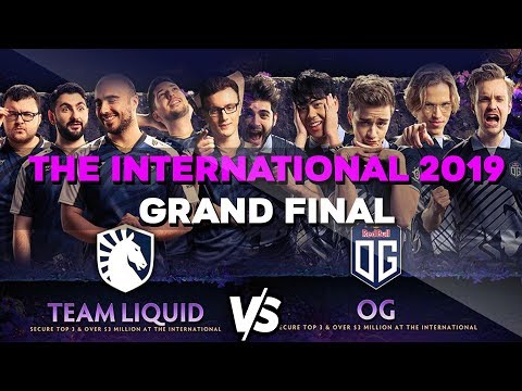 LIQUID vs OG - TI7 WINNER vs TI8 WINNER - EPIC TI9 GRAND FINALS THE INTERNATIONAL 2019 DOTA 2