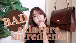 Bad Skincare Ingredients: Are they REALLY bad? WHY are they bad? (drying alcohol, witch hazel, etc)