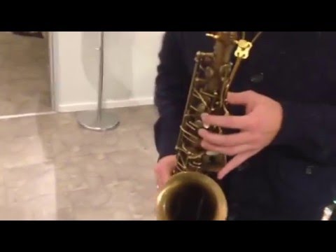Francesco Cafiso playing a Schagerl Model 66 AltoSax