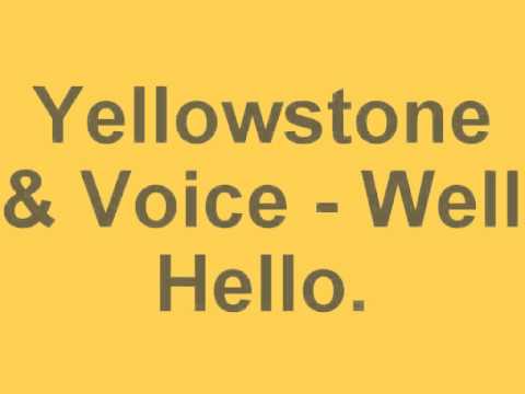 Yellowstone & Voice - Well Hello. (CD Best Quality)