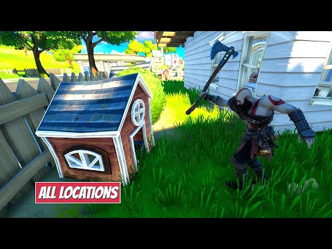 Destroy Dog Houses in Fortnite | All Locations + Week 2 Epic Quest