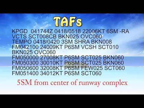 Ep. 23: TAFs Explained in 3 minutes | Terminal Aerodrome Forecasts