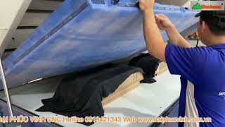 MÁY DÁN VENEER CONG HÚT CHÂN KHÔNG WOODMASTER