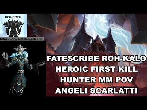 Fatescribe Roh-kalo Heroic First Kill - HUNTER MM POV - Strategy Guide - Angeli Scarlatti