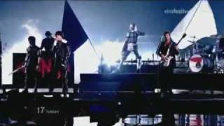 Eurovision Song Contest 2010 - Halbfinale - Türkei; maNga mit 'We could be the same'