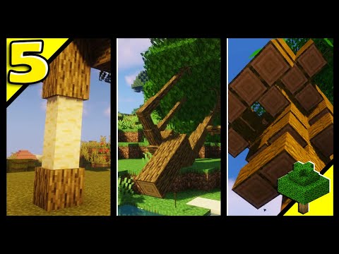TOP 5 MELHORES MODS DE ÁRVORES PARA O MINECRAFT
