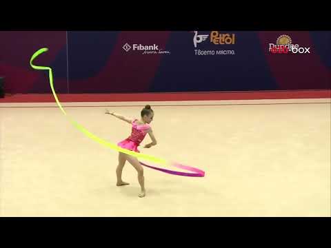 Stiliana Nikolova - Ribbon AA - Bulgarian National Championships 2022