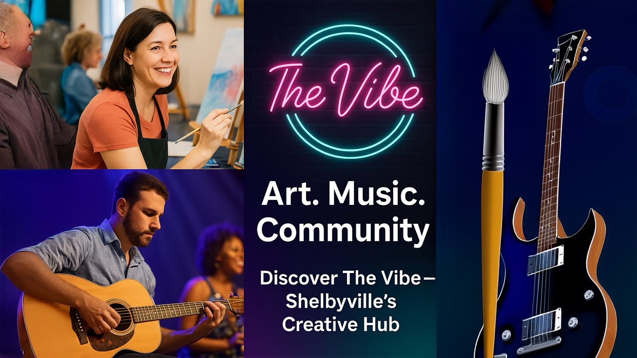 The Vibe Art & Music – Shelbyville’s Creative Home for Art, Music & Fun
