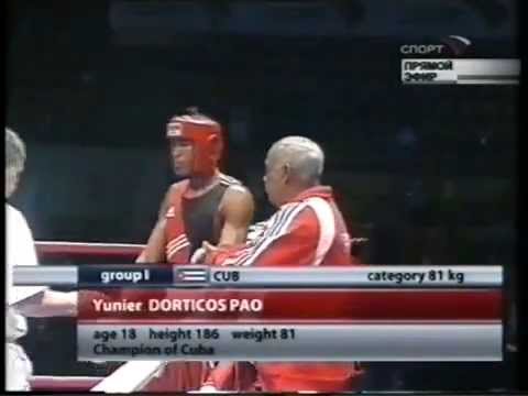 81 kg Yunier Dorticos CUB vs Elnur Kadyrov TAI