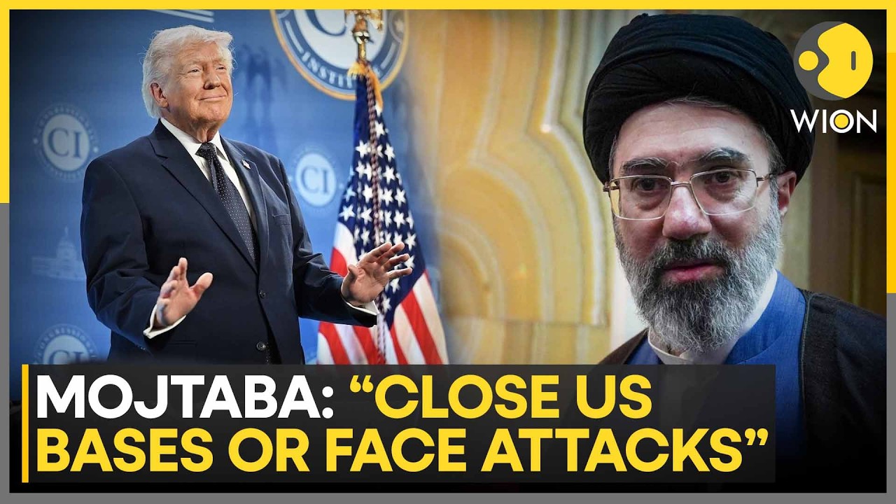 US-Iran War: Iran’s New Leader Mojtaba Khamenei Warns: Close US Bases Or Face Attacks | WION