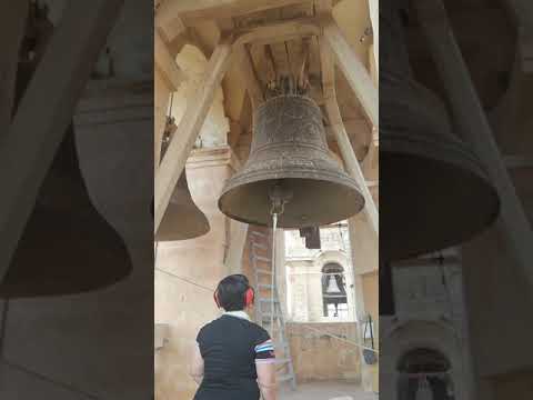 The bells of St. Helen Collegiate Basilica at Birkirkara. 02/05/2021