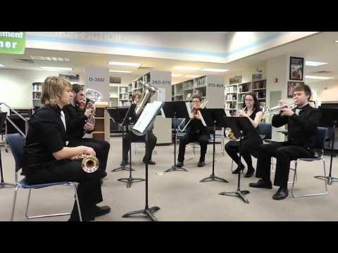 Celebration Brass Sextet w/Michael Harrington on tuba (part 1)