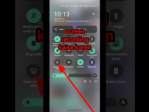 Realme Phone Me Screen Recording kaise kare | how to screen recording in realme #shorts